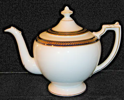 Buy Vintage Coalport  Blue Wheat  Bone China 5 Cup Tea Pot With Lid. • 227.56£