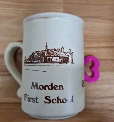 Buy Laugharne Pottery - Commemorative Mug - Morden First School 1731 - 1991 • 0.99£