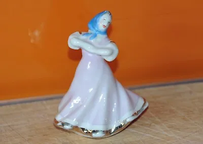 Buy Dulevo Ayaebo  USSR Russian Porcelain Dancing Lady  Figure 10cms High • 8£
