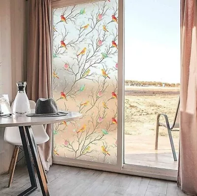 Buy 3D Rainbow Window Film Stained Glass Static Cling Sticker Home Office Privacy • 6.69£