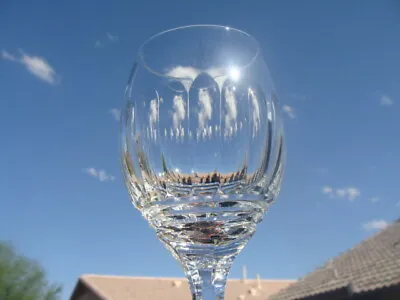 Buy 4 High Quality Cut Crystal Tall Wine Glasses Goblets. 8 1/2  Etched Stamped • 22.76£