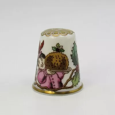 Buy Collectable Fine Bone China Thimble, Christmas 1984 By Spode • 4.04£