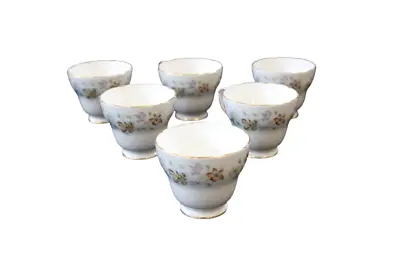 Buy Duchess Evelyn Bone China Cups Set Of 6 Made In England Butterflies & Flowers • 19.99£