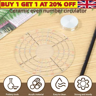 Buy Ceramic Pottery Trimming Spinner Tools Rotary Disc Pottery Wheel Trimmer • 7.99£