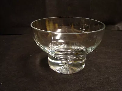 Buy Large Crystal Glass Bowl - Possibly Dartington But No Maker's Mark - • 18£
