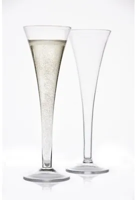 Buy Set Of 2 Entertain Prosecco Champagne Flute Glasses Slim Tall Drink Glass 22cl • 15.79£