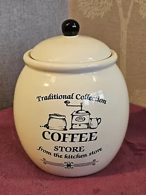 Buy Arthur Wood Traditional Collection Airtight Ceramic Coffee Store Jar / Canister • 7.99£
