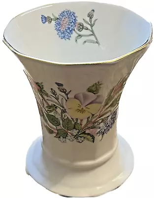 Buy Beautiful Aynsley Wild Tudor Fine Bone China Vase Perfect Condition  - FREE P&P • 13.50£