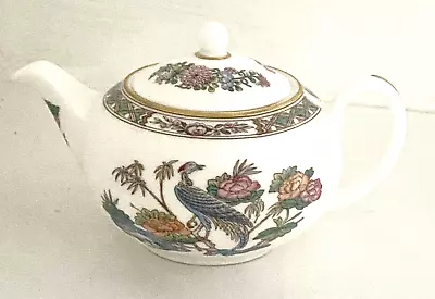 Buy Miniature/Mini Wedgwood Kutani Crane Bone China England Tea Pot W Lid • 34£