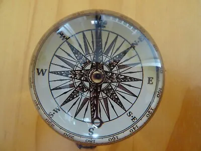 Buy Compass Regency Crystal Paperweight • 15£