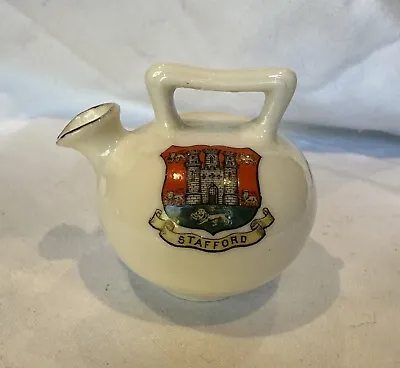 Buy Goss Crested Ware Kettle Stafford. Ancient Kettle Now In Hastings Museum • 4.99£