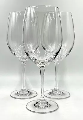Buy THREE CLASSIC DARTINGTON ENGLISH CRYSTAL RED WINE GLASSES; 9 1/8in; EXCLNT COND • 18.89£