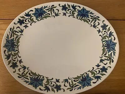 Buy Vintage Staffordshire Midwinter Spanish Gardens Serving Plate - Oval • 5.99£