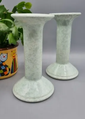 Buy Iden Pottery Rye Pair Candlesticks Interior Design Countrycore 6in Tall • 14.58£
