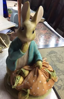 Buy Peter Rabbit Sculpted Ceramic/pottery Money Box - With Cabbages 1994 Border Arts • 8.75£
