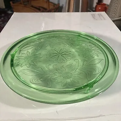 Buy Vintage Green Depression Glassware • 30.35£