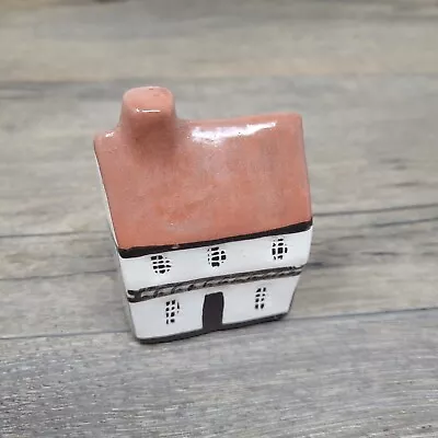 Buy Vintage Pottery Miniature House Mudlen End Style House White Brown • 4.99£