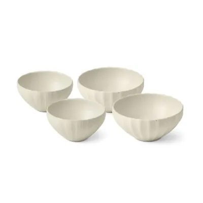 Buy KwangJuYo Seashell Series Ivory Rice & Soup Bowl 4p Set Ceramic Korean Food • 124.07£
