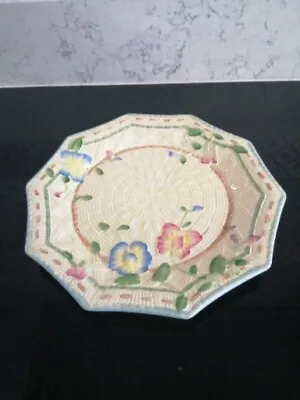 Buy BESWICK FLOWERKIST Plate 8 Inch  As PURCHASED BYQUEEN Mary 1930 • 9.99£