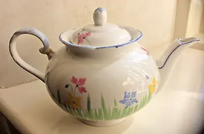 Buy Vintage Teapot Floral ABJ Grafton China/collectables/home/TV Props/pottery • 4.95£