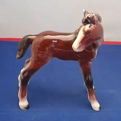 Buy Vintage Ceramic Horse Figurine Foal Made In Austria Pottery China Mid Century • 24.99£