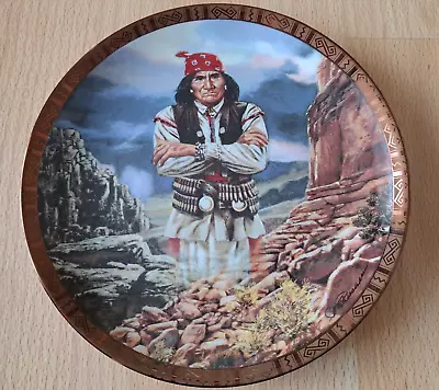 Buy  Geronimo  Limited Edition Collector Plate - American Indian - Franklin Mint • 2.99£