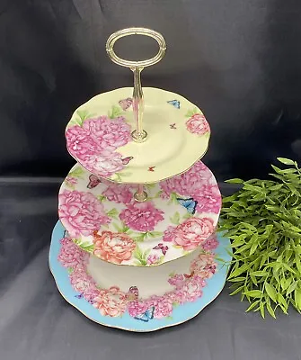 Buy Royal Albert Miranda Kerr  3 Tier Cake Sandwich Stand For Tea Party - Devotion • 95£