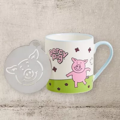 Buy Marks & Spencer M&S Percy Pig Colour Changing Mug With Stencil ~ BNIB • 10£