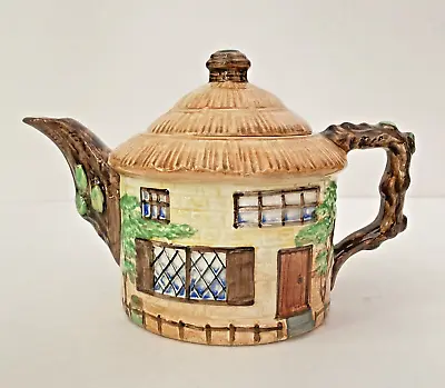 Buy Vintage Beswick Ware Hand Painted Thatched Cottage Tea Pot 239 Made In England • 8£