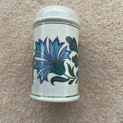 Buy Retro Vintage Midwinter Caprice Stoneware Pepper Pot Flowers • 6£