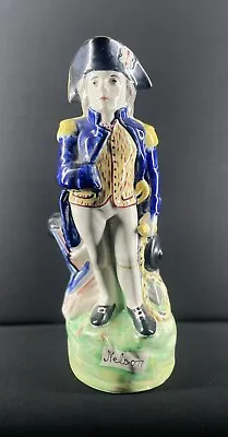 Buy 19th Century English Staffordshire Toby Jug - Lord Nelson • 61.67£