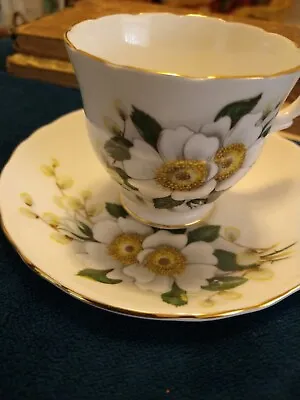 Buy Crown Staffordshire Fine Bone China Tea Cup And Saucer Set • 20.82£