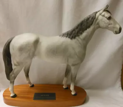 Buy ROYAL DOULTON Beswick 1743 GREY Hunter Connoisseur Horse Figurine 12.  H X 11  L • 470.47£