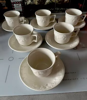 Buy Vintage British Home Stores. BHS. Lincoln Cups And Saucers 6 Cups & Saucers VGC • 9£