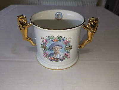 Buy Queen Mother 2002 Large Memorial Loving Cup - Macdonald China Leicester • 0.99£