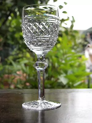 Buy Waterford Crystal Castletown Claret Wine Glass Vintage Mint Signed, 7 1/8  Tall • 45£