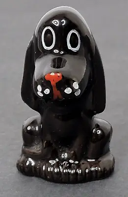Buy Red Ware Clay Brown Dog Figurine Japan Dachshund • 3.84£