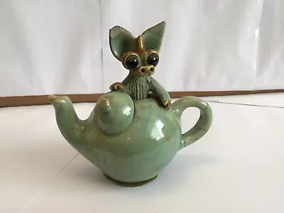 Buy Yare Pottery Dragon In Teapot Figure ( Damaged ) • 4.99£