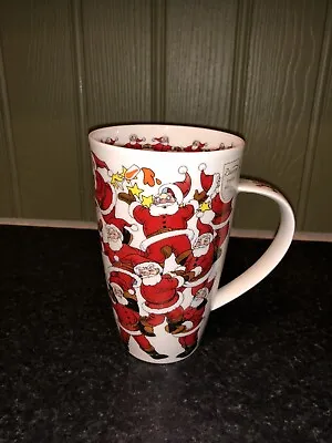 Buy Dunoon Christmas Galore Fine Bone China Rare Large Xmas Mug Cup Cherry Denman • 34.95£