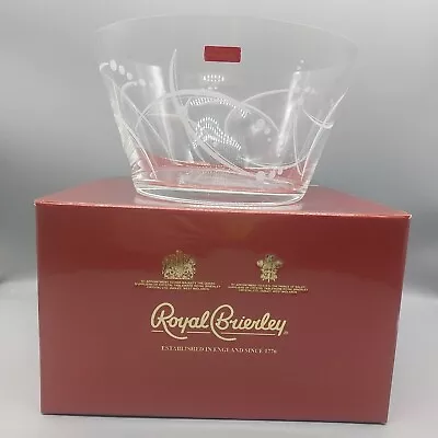 Buy Royal Brierley Crystal Cheer Conical Bowl Boxed • 30£