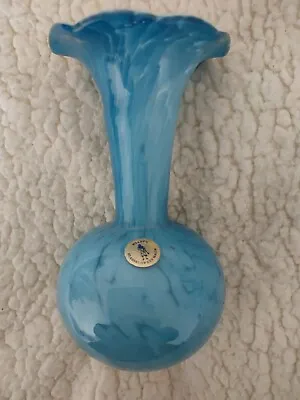 Buy Vintage Maltese Mtarfa Studio Art Glass Vase • 15£