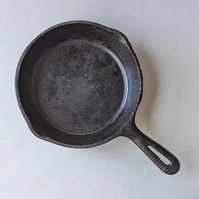 Buy Vtg W.K.M. 6 1/2 Inch Cast Iron Skillet Pan No. 3 Made In Taiwan Sits Flat • 23.98£