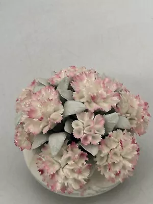 Buy Royal Doulton Carnation Pink Floral Tableware 3D Flowers Decorative Damaged #LH • 2.99£