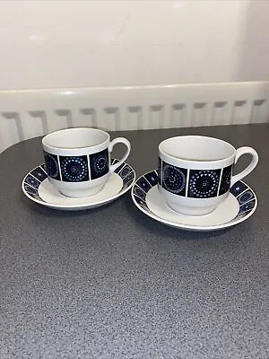 Buy 2 X  Midwinter Nicholas Jenkins Madeira Marquis Of Queensbury Cups & Saucers • 15£