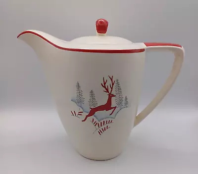 Buy Crown Devon Pottery Stockholm Pattern Coffee Pot • 9.99£