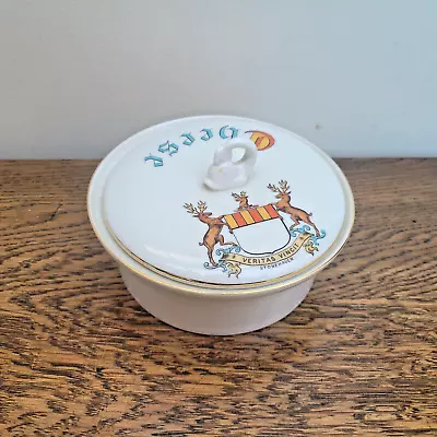 Buy Goss Crested Cheese Dish & Cover Stonehaven Crest • 15£