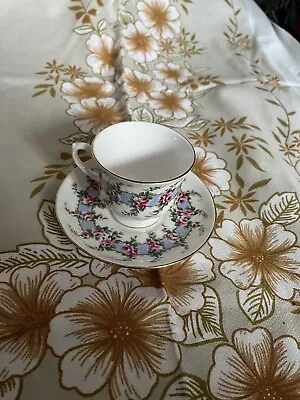Buy Vintage Ridgway Potteries Queen Anne Cup And Saucer Bone China📍 SEE DESCRIPTION • 5£
