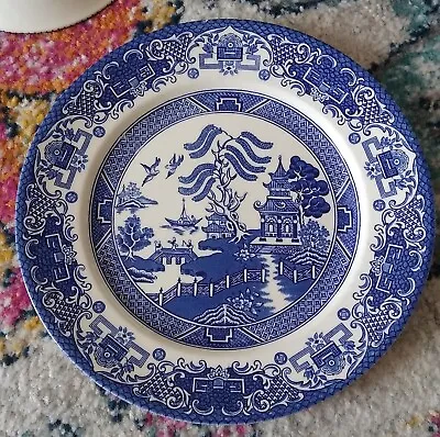 Buy Blue Willow English Ironstone EIT (4) Dinner Plates (2)CEREAL BOWLS(4) BREAD PL • 170.30£