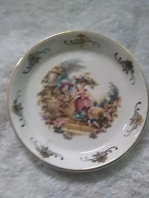 Buy Lord Nelson Pottery Small Plate Dish 11 Cm Scross Lady In Lovely Dress & Family? • 8£