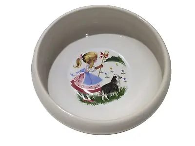 Buy Denmead Pottery Hampshire England Ceramic Shepherdess Bowl  • 10£